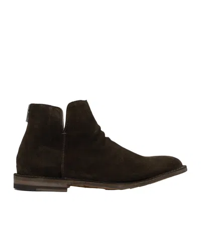 Officine Creative Step 019 Zipper Boots In Black
