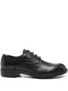 Officine Creative Lace-up Leather Derby Shoes In Black