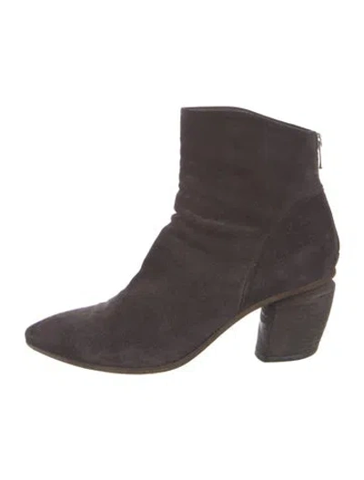 Pre-owned Officine Creative Suede Boots In Brown