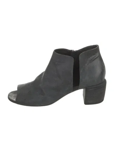 Pre-owned Officine Creative Suede Boots In Gray