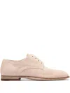 Officine Creative Suede Loafers In Neutral