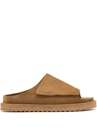 Officine Creative Suede Sandals In Brown