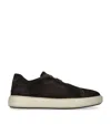 Officine Creative Slouch Suede Low-top Sneakers In Brown