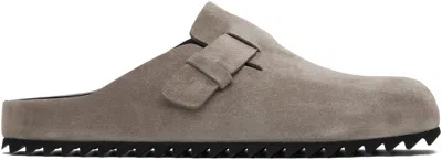Officine Creative Taupe Agorà 012 Mules In Quarzo