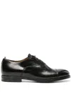 Officine Creative Temple 001 Leather Oxford Shoes In Black