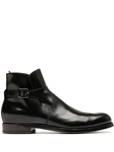 Officine Creative Tempus Boots In Black