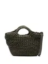 Officine Creative Gewebte Trial 002 Tote Bag In Grün