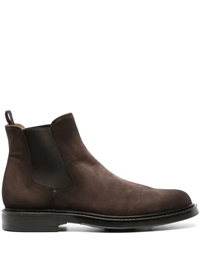 OFFICINE CREATIVE UNIFORM 005 SUEDE CHELSEA BOOTS
