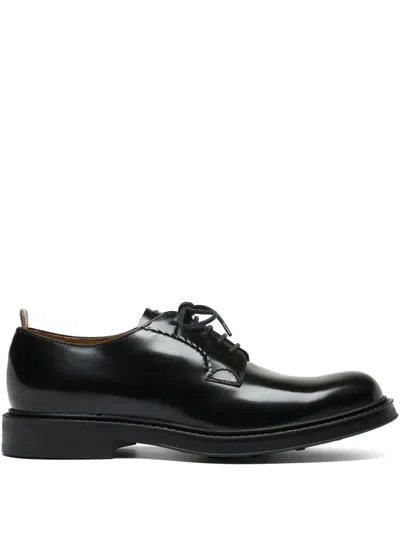 Officine Creative Uniform Derby Shoes In Black