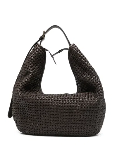 Officine Creative Vicky 002 Buckle Shoulder Bag In Brown