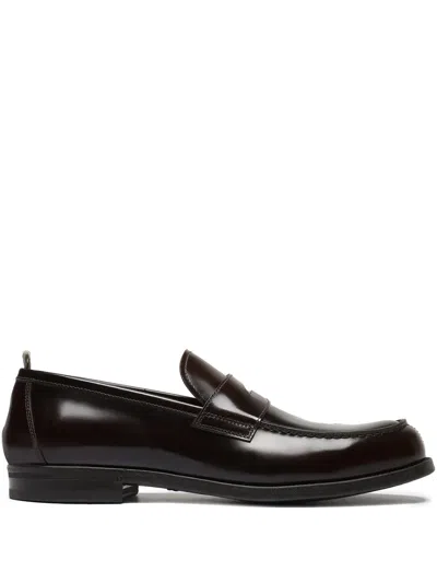 Officine Creative Vine 001 Loafers In Brown