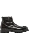 Officine Creative 'volcov' Lace Up Boot In Black