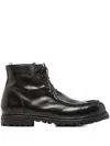 Officine Creative 'volcov' Lace Up Boot In Black