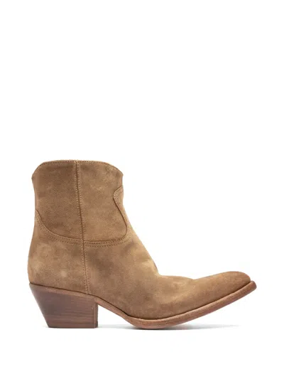 Officine Creative Wanda 103 Zip Leather Boots In Multi