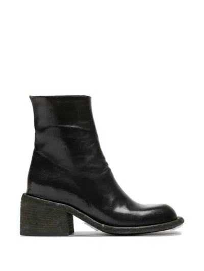 Officine Creative Wilds 004 Ankle Boots In Black