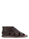 Officine Creative Open-toed Flat Sandals In Brown