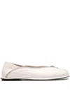 Officine Creative Zip-detail Leather Loafers In White