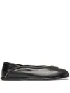Officine Creative Zip-detail Loafers In Black