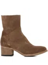 Officine Creative Zipped Block-heel Boots