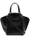 Officine Creative Zipped Top-handle Tote In Schwarz