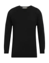 Officine Del Cashmere Man Sweater Black Size Xxl Polyacrylic, Merino Wool, Polyamide, Elastane