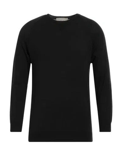 Officine Del Cashmere Man Sweater Black Size Xxl Polyacrylic, Merino Wool, Polyamide, Elastane