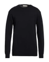 Officine Del Cashmere Man Sweater Midnight Blue Size Xxl Polyacrylic, Merino Wool, Polyamide, Elasta