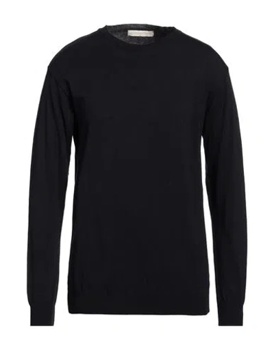 Officine Del Cashmere Man Sweater Midnight Blue Size Xxl Polyacrylic, Merino Wool, Polyamide, Elasta
