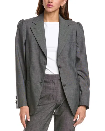 Officine Generale Albane Wool Jacket In Gray