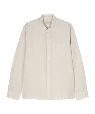 Officine Generale Alex Crinkled-effect Shirt