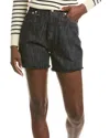 Officine Generale Alexandra Navy Short In Black