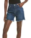 Officine Generale Alexandra Washed Blue Short In Blue