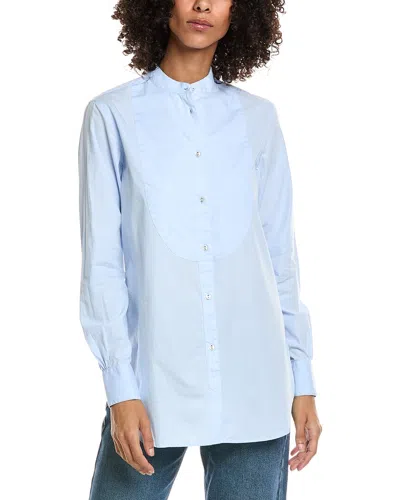 Officine Generale Alida Shirt In Blue