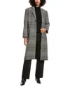 Officine Generale Amber Wool-blend Coat In Black