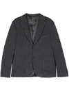 Officine Generale Arthus Blazer In Grey