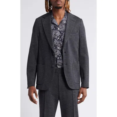 Officine Generale 375 Wool Suit Jacket In Grey