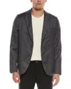 Officine Generale Arthus Virgin Wool Blazer In Gray