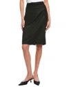 Officine Generale Auberie Wool Skirt In Black