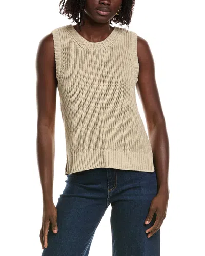 Officine Generale Aziza Knit Top In Neutral