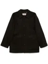 Officine Generale Barthelemy Jacket In Braun