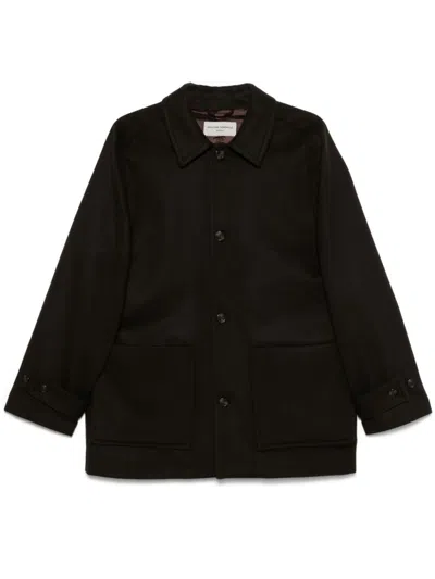 Officine Generale Barthelemy Jacket In Dark Navy