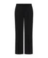 Officine Generale Belt-loop Casual Pants In Black