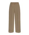Officine Generale Belt-loop Casual Pants In Gray