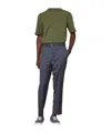 Officine Generale Belt-loop Formal Trousers In Black