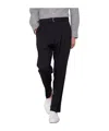 Officine Generale Hoche Slim Fit Wool Pants In Black