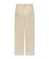 Officine Generale Belt Loops Slacks In Brown