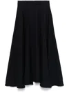 Officine Generale Officine Générale Bertille Skirt 3ply Italian Wo Clothing