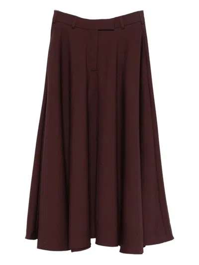 Officine Generale Officine Générale Bertille Skt Itl Fresco 3ply Clothing In Burgundy