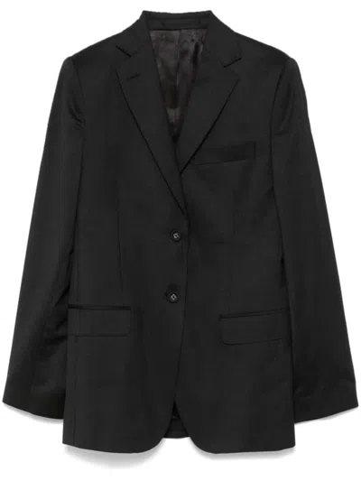 OFFICINE GENERALE BLACK WOOL BLAZER