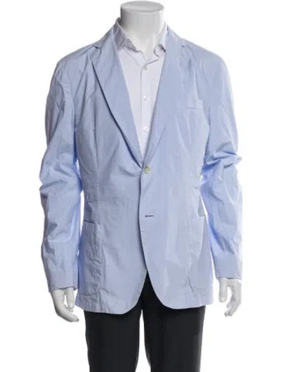 Pre-owned Officine Generale Blazer In Blue